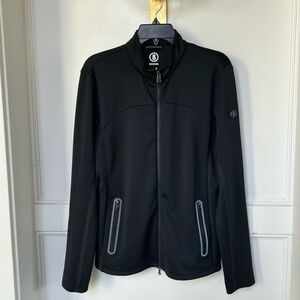 Bogner Women’s Black full zip Jacket Mid Layer New Size Large